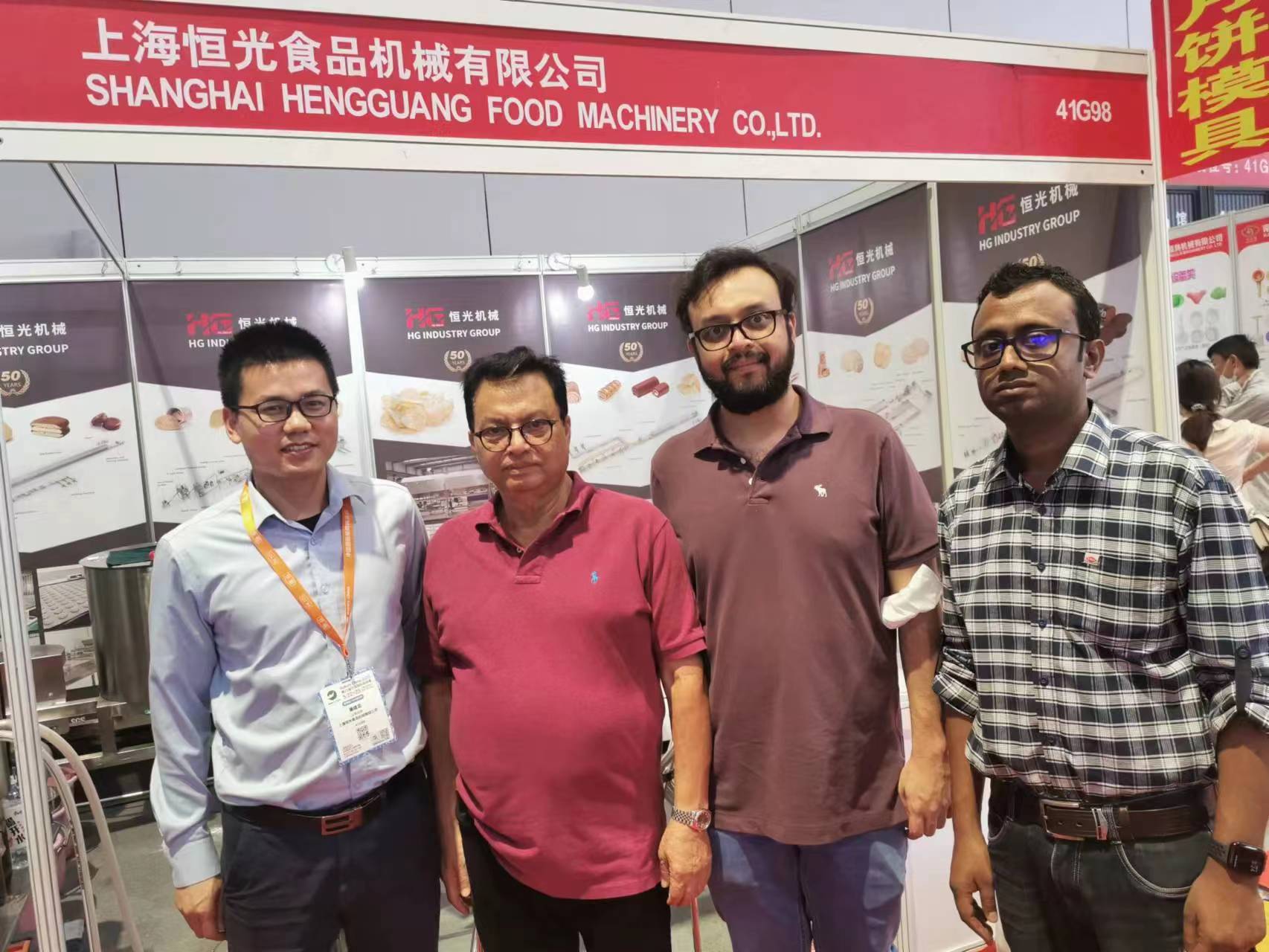 Shanghai Hengguang Food Machinery เข้าร่วมในนิทรรศการ China International Baking